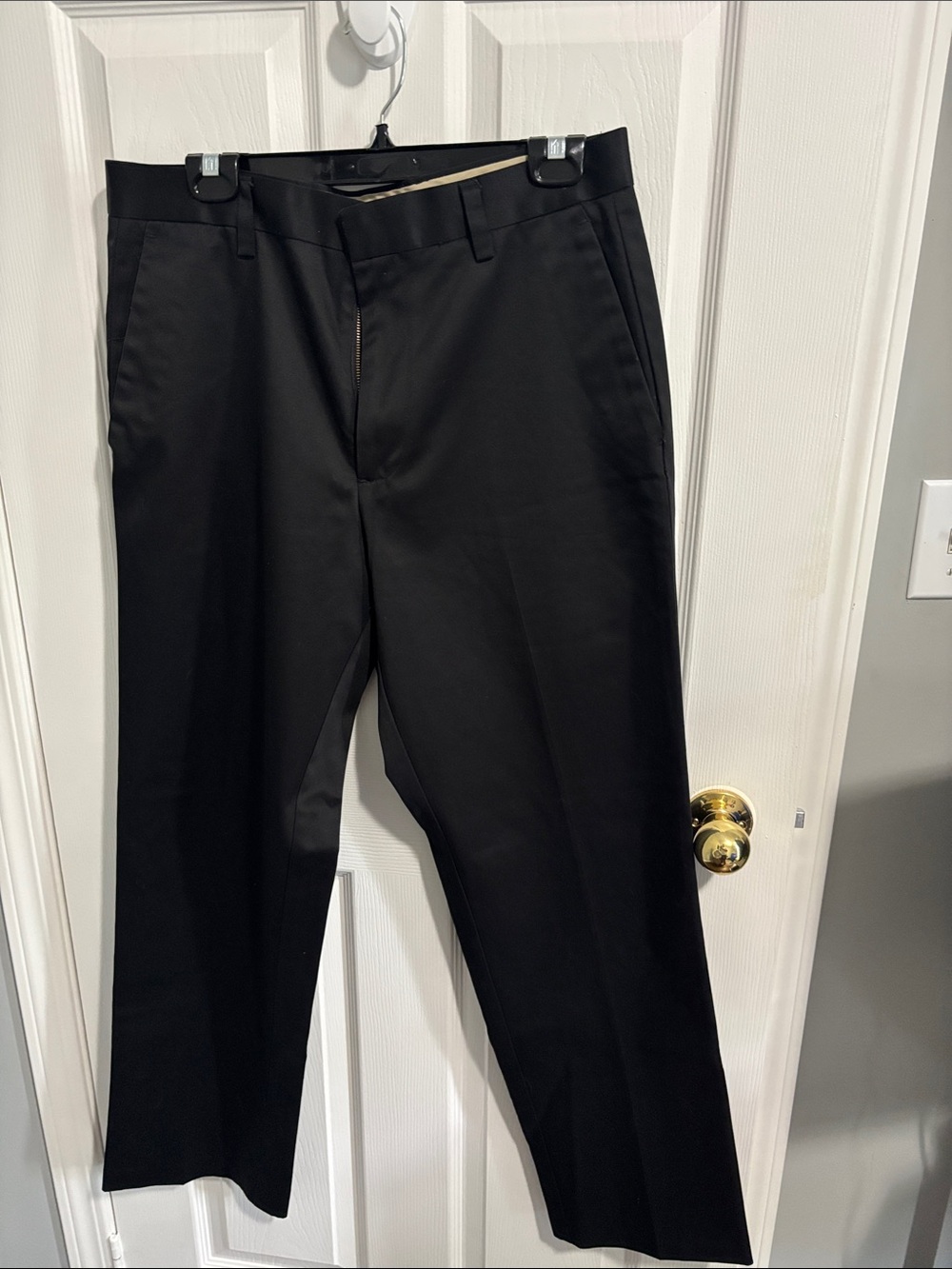 Dockers Men's Black Dress Pants - Tailored Straight Leg